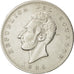 Moneda, Ecuador, Sucre, Un, 1895, Lima, Lima, MBC+, Plata, KM:53.3