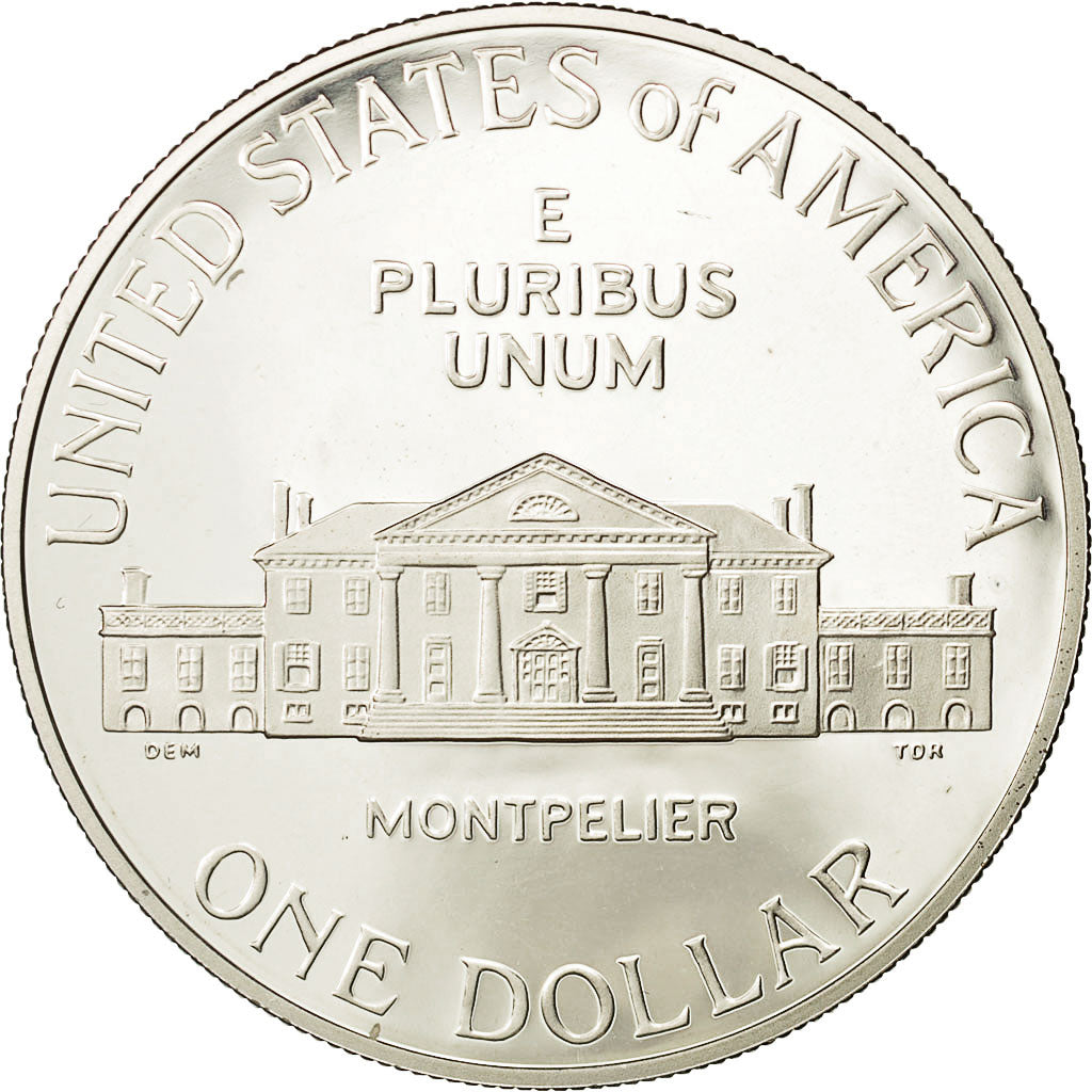 Coin, United States, Dollar, 1993, U.S. Mint, San Francisco, MS(65-70), Silver