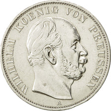 Moneta, Stati tedeschi, PRUSSIA, Wilhelm I, Thaler, 1871, Berlin, BB+, Argento