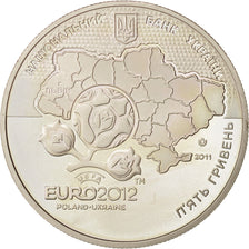 Monnaie, Ukraine, 5 Hryven, 2011, Kyiv, SPL, Copper-Nickel-Zinc, KM:649