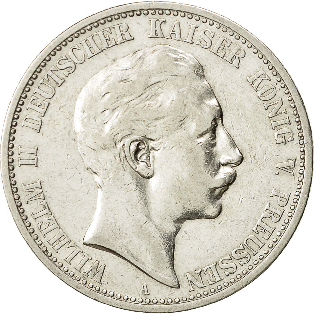 Coin, German States, PRUSSIA, Wilhelm II, 2 Mark, 1902, Berlin, EF(40-45)
