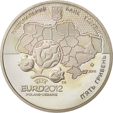 Monnaie, Ukraine, 5 Hryven, 2011, Kyiv, SPL, Copper-Nickel-Zinc, KM:651