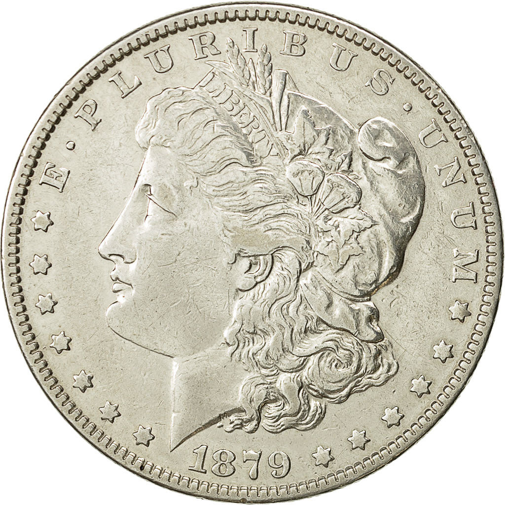 Moneta, Stati Uniti, Morgan Dollar, Dollar, 1879, U.S. Mint, Philadelphia, BB