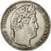 Coin, France, Louis-Philippe, 5 Francs, 1838, Rouen, VF(30-35), Silver