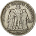 Moneda, Francia, Hercule, 5 Francs, 1875, Bordeaux, BC+, Plata, KM:820.2