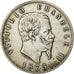 Coin, Italy, Vittorio Emanuele II, 5 Lire, 1875, Milan, EF(40-45), Silver