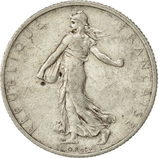 Coin, France, Semeuse, 2 Francs, 1910, Paris, EF(40-45), Silver, KM:845.1
