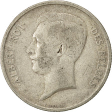 Coin, Belgium, Albert I, 2 Francs, 2 Frank, 1911, VF(30-35), Silver, KM:74