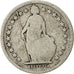 Coin, Switzerland, 1/2 Franc, 1881, Bern, F(12-15), Silver, KM:23