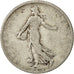 Moneta, Francja, Semeuse, Franc, 1902, Paris, VF(30-35), Srebro, KM:844.1