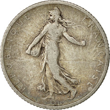 Moneta, Francia, Semeuse, Franc, 1902, Paris, BB, Argento, KM:844.1, Gadoury:467