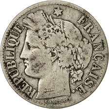 Monnaie, France, Cérès, 2 Francs, 1871, Paris, TB+, Argent, Gadoury:530