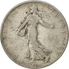 Coin, France, Semeuse, Franc, 1899, Paris, VF(30-35), Silver, KM:844.1