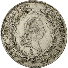 Coin, Austria, Ferdinand I, 20 Kreuzer, 1808, Vienna, EF(40-45), Silver, KM:2141