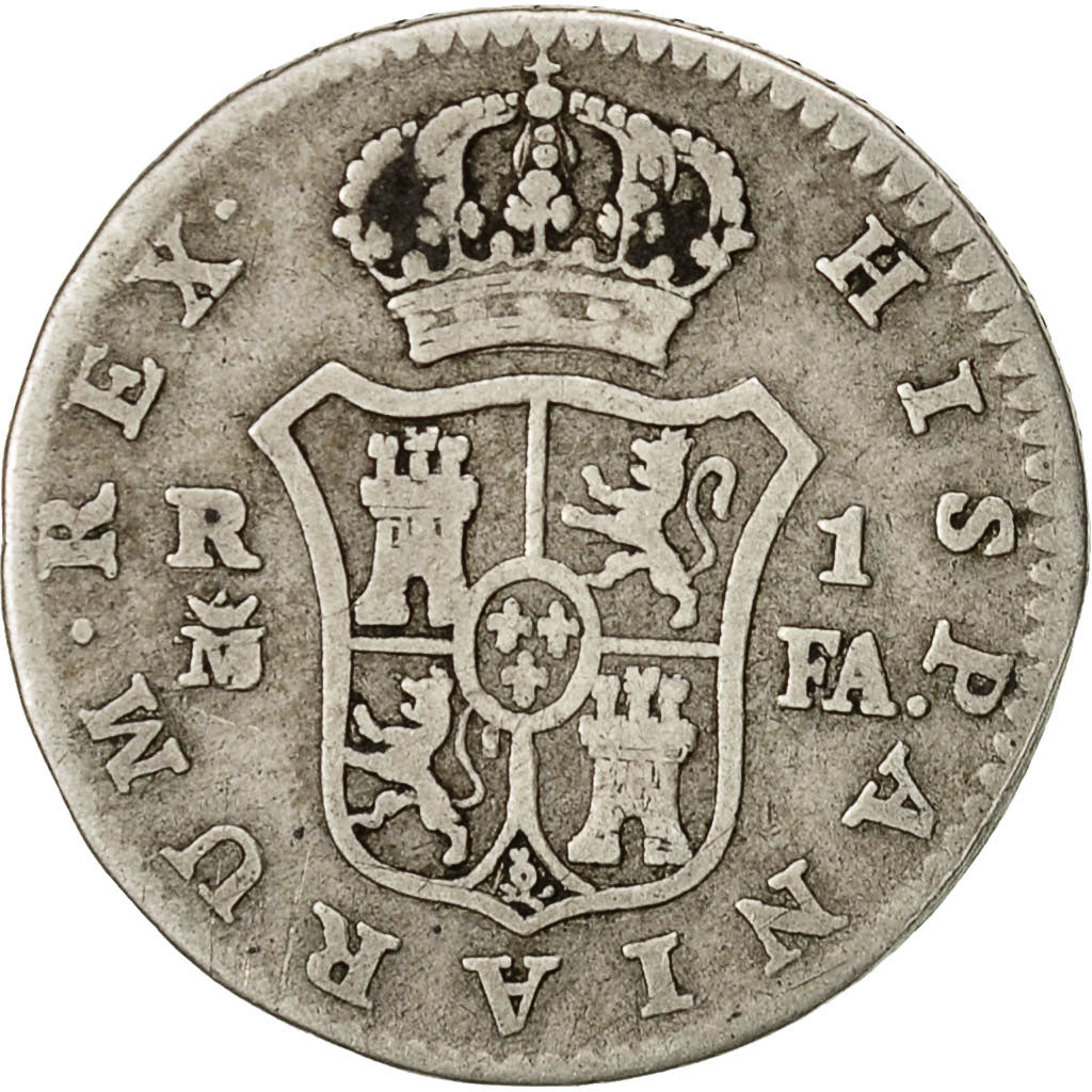 Coin, Spain, Charles IV, Real, 1803, Madrid, VF(20-25), Silver, KM:429.1