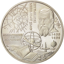 Ukraine, 5 Hryven, 2009, Kyiv, Astronomy, KM:557