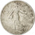 Moneta, Francia, Semeuse, 2 Francs, 1908, Paris, MB+, Argento, KM:845.1