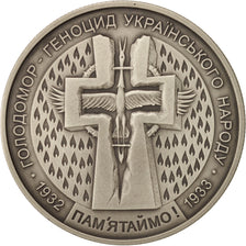 Moneta, Ucraina, 5 Hryven, 2007, Kyiv, SPL, Rame-nichel-zinco, KM:459