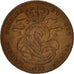 Coin, Belgium, Leopold I, 5 Centimes, 1833, EF(40-45), Copper, KM:5.1