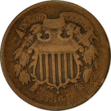 Coin, United States, 2 Cents, 1864, U.S. Mint, Philadelphia, VF(20-25)