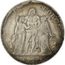 Moneta, Francia, Union et Force, 5 Francs, 1795, Paris, MB, Argento, KM:639.1