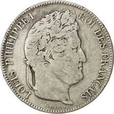Monnaie, France, Louis-Philippe, 5 Francs, 1842, Rouen, TB, Argent, Gadoury:678