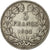 Moneda, Francia, Louis-Philippe, 5 Francs, 1844, Strasbourg, MBC, Plata