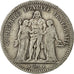 Monnaie, France, Hercule, 5 Francs, 1849, Paris, TB+, Argent, Gadoury:683