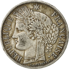Coin, France, Cérès, 5 Francs, 1850, Paris, EF(40-45), Silver, KM:761.1