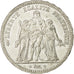 Coin, France, Hercule, 5 Francs, 1873, Paris, MS(60-62), Silver, KM:820.1