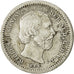 Münze, Niederlande, William III, 5 Cents, 1879, Utrecht, SS, Silber, KM:91