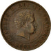 Coin, Portugal, Carlos I, 20 Reis, 1892, EF(40-45), Bronze, KM:533