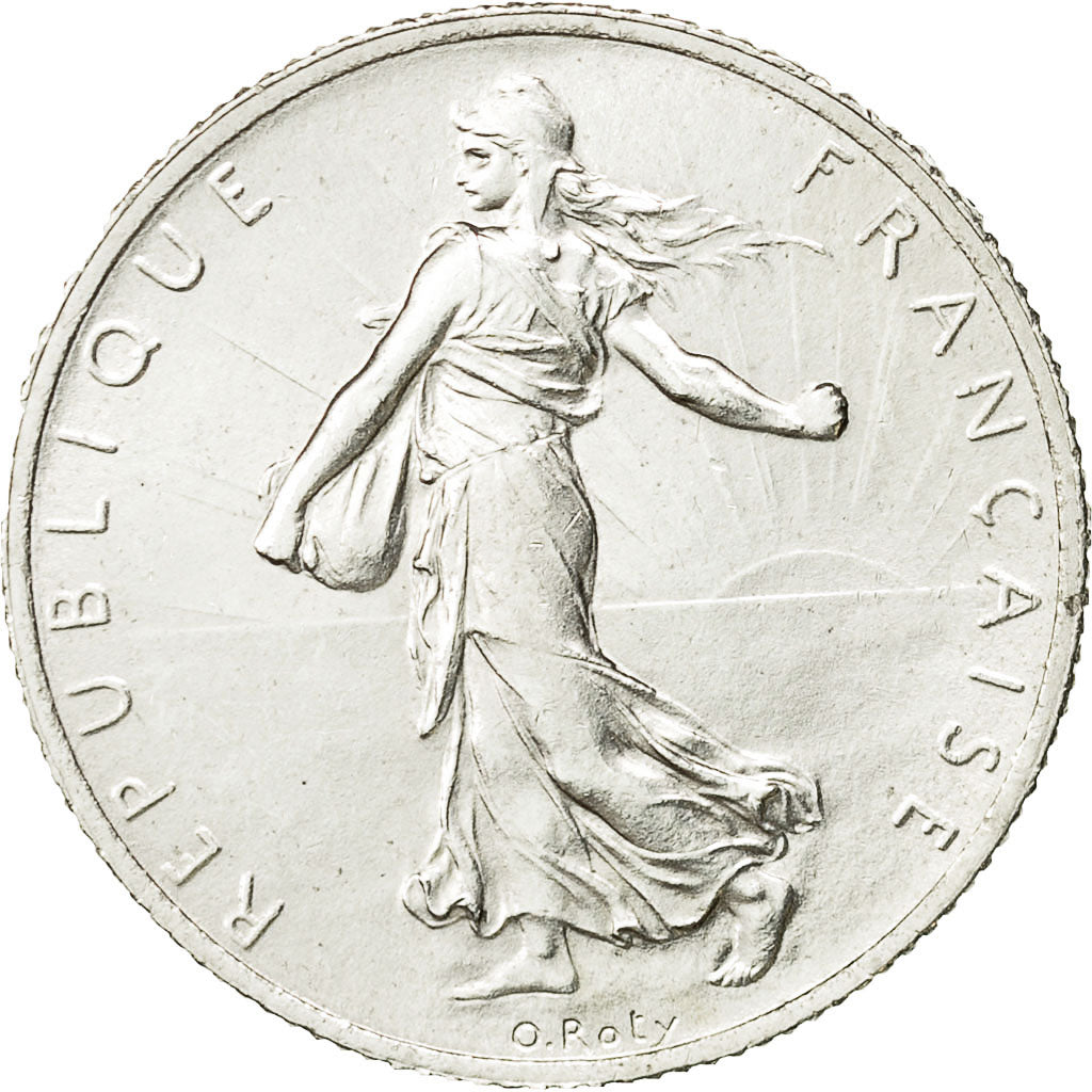 Coin, France, Semeuse, 2 Francs, 1914, Castelsarrasin, MS(63), Silver, KM:845.2