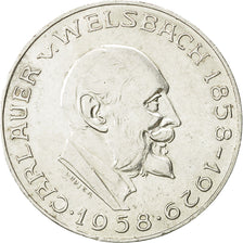 Coin, Austria, 25 Schilling, 1958, MS(60-62), Silver, KM:2884
