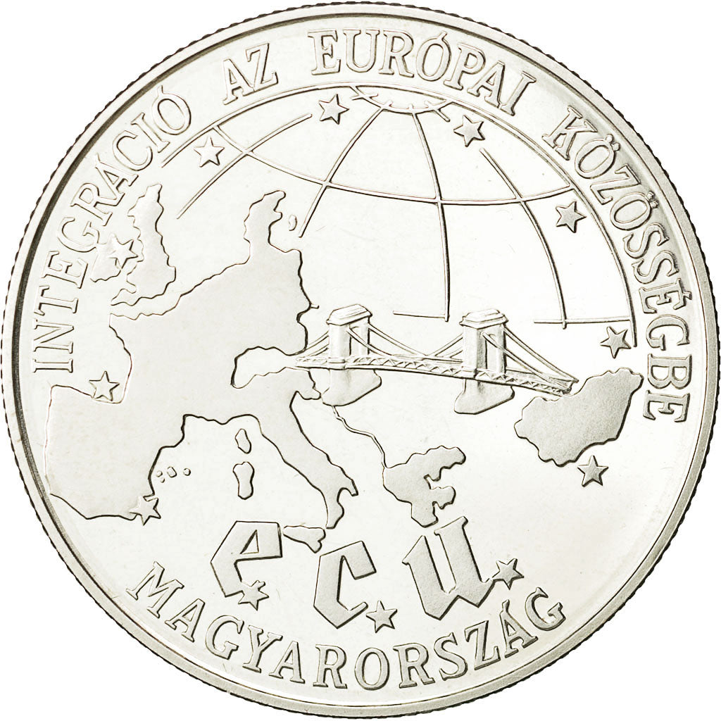 Coin, Hungary, 500 Forint, Otszaz, 1993, Budapest, MS(60-62), Silver, KM:704
