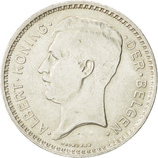 Monnaie, Belgique, Albert I, 20 Francs, 20 Frank, 1934, TTB+, Argent, KM:104.1