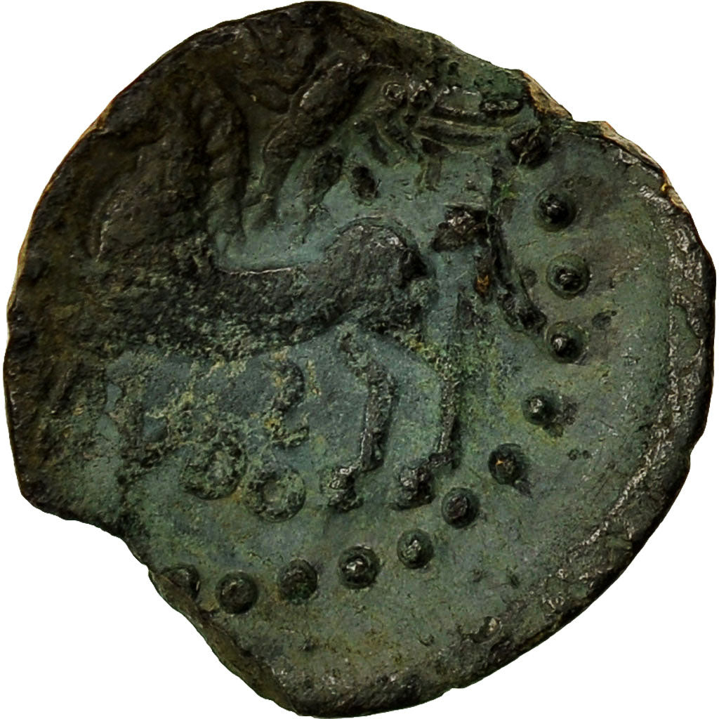 Coin, Bituriges, Bronze, 60-50 BC, AU(50-53), Bronze