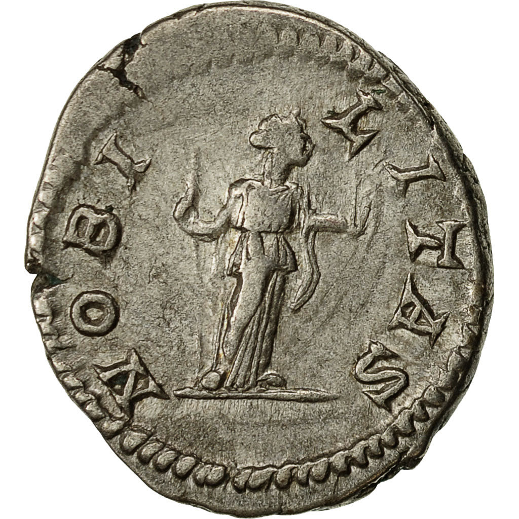 Coin, Geta, Denarius, 199, Rome, EF(40-45), Silver, RIC:13a