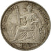 Munten, FRANS INDO-CHINA, 50 Cents, 1936, Paris, ZF+, Zilver, KM:4a.2