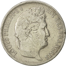 Coin, France, Louis-Philippe, 5 Francs, 1831, Paris, VF(20-25), Silver