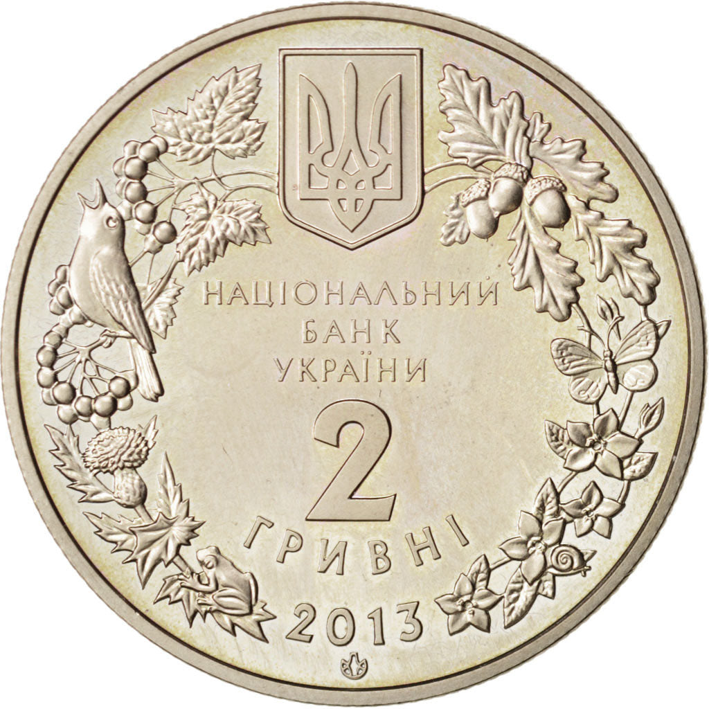Ukraine, 2 Hryvni, 2013, Kyiv, Otis Tarda