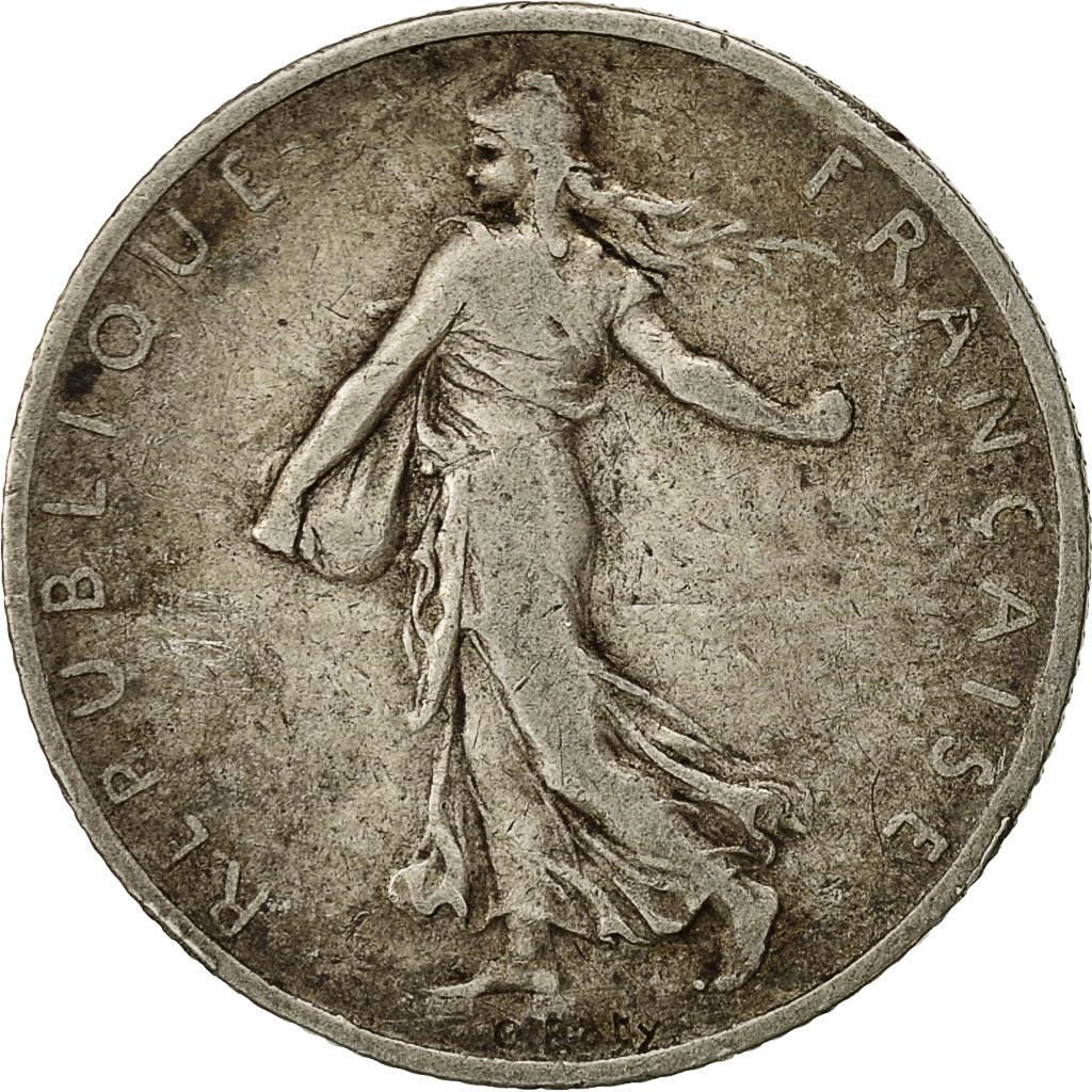 Monnaie, France, Semeuse, 2 Francs, 1898, Paris, TB+, Argent, Gadoury:532