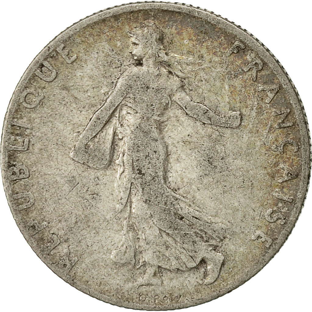 Coin, France, Semeuse, 50 Centimes, 1902, Paris, VF(20-25), Silver, KM:854