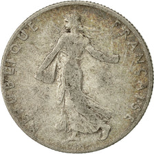 Moneda, Francia, Semeuse, 50 Centimes, 1902, Paris, BC+, Plata, KM:854