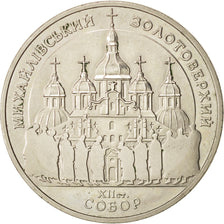 Ucrania, 5 Hryven, 1998, Kyiv, St. Michaels Cathedral, KM:66