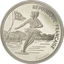 Coin, France, 100 Francs, 1989, MS(60-62), Silver, KM:972