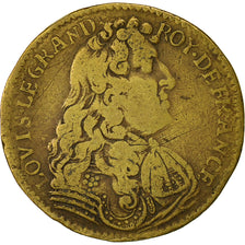 France, Token, Royal, Louis XIV, History, 1682, VF(20-25), Brass