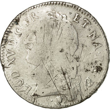 Coin, France, Louis XV, Écu de Béarn au bandeau, Ecu, 1755, Pau, F(12-15)
