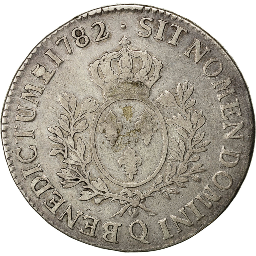 Moneda, Francia, Louis XVI, Écu aux branches d'olivier, Ecu, 1782, Perpignan
