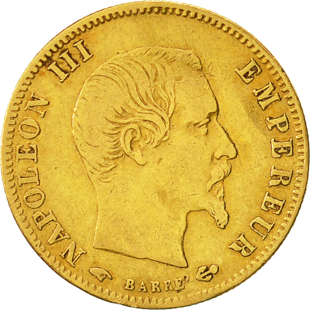 Coin, France, Napoleon III, Napoléon III, 5 Francs, 1859, Paris, EF(40-45)